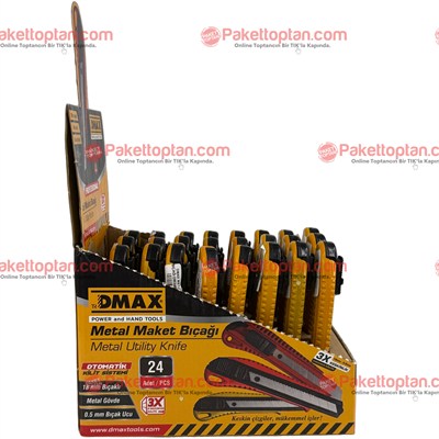 Dmax Metal Maket Bıçağı DMX4808 x24 lü Paket