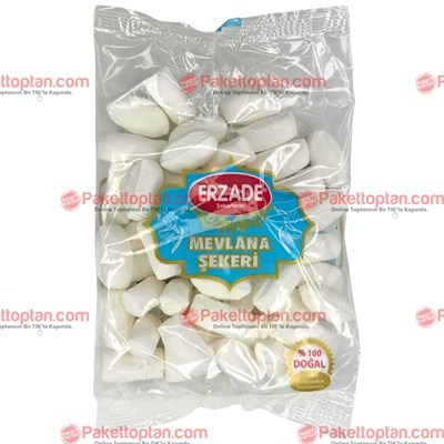 Erzade Mevlana Şekeri 400 gr (Sade ve Aromalı)