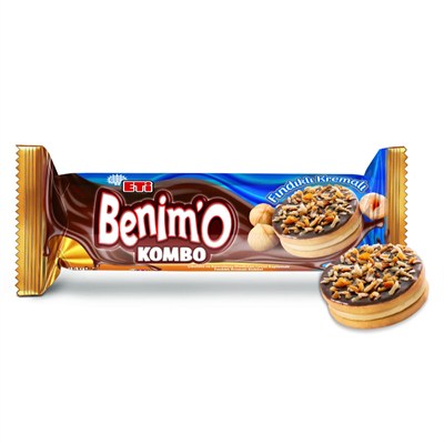 Eti BenimO Kombo Fındıklı Kremalı 84 Gr x18 li Koli