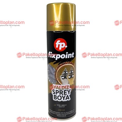 Fixpoint Sprey Boya 200 Ml Sarı Yaldızlı