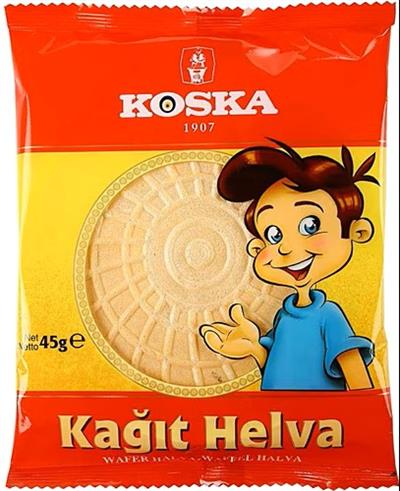 Koska Kağıt Helva 45 Gr Sade