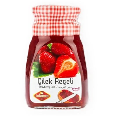 Lokman 1500 Gr Çilek Reçeli x6 lı Koli