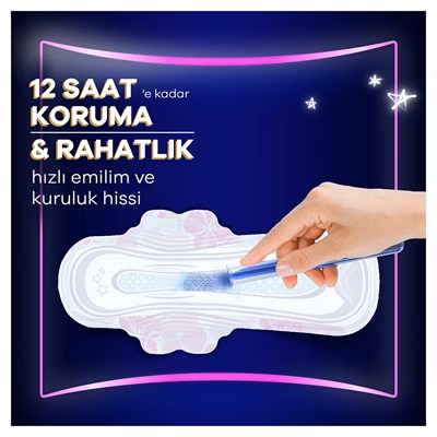 Orkid Platinum Ped 5 li Gece Extra Plus No:5