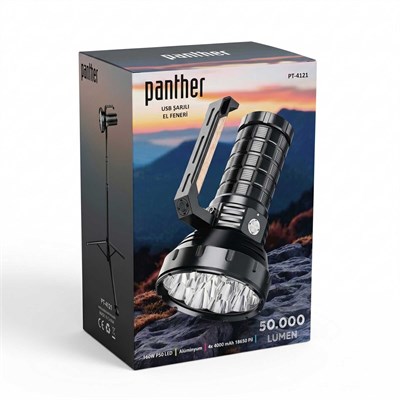 Panther PT 4121 USB Şarjlı El Feneri