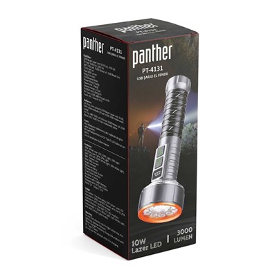 Panther PT 4131 USB Şarjlı El Feneri