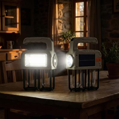 Panther PT-6219 USB Şarjlı Solar El Feneri