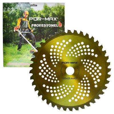 PorMax Tırpan Bıçağı Sarı 40Tx255x1,3MMx25,4MM