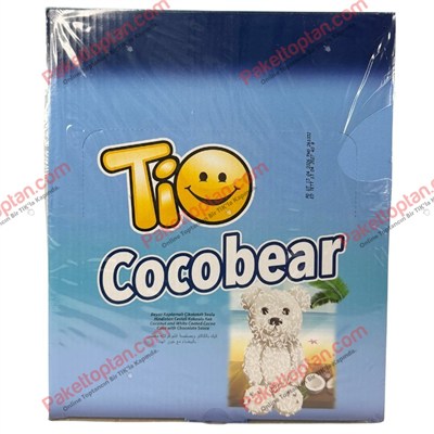 Şimşek Tio CocobearAyıcık Beyaz 40 Gr Kek x24 lü Koli