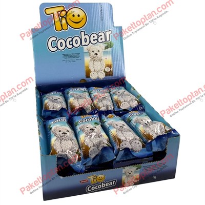 Şimşek Tio CocobearAyıcık Beyaz 40 Gr Kek x24 lü Koli