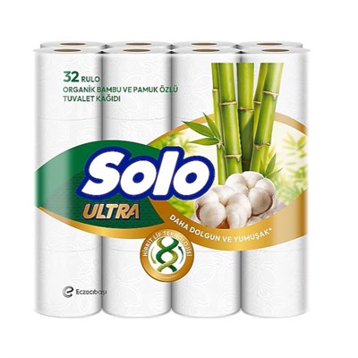 Solo 32 li Tuvalet Kağıdı Ultra x3 lü Koli