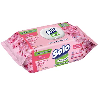 Solo Yüzey Temizlik Havlusu Sakura 100 lü