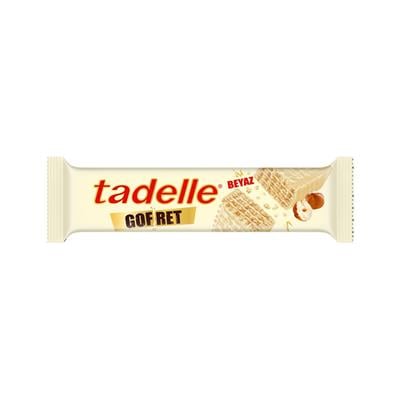 Tadelle Çikolatalı Gofret Beyaz 28 Gr x28 li Paket