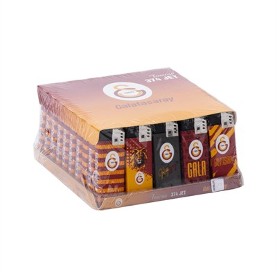 Toscow 374 Jet Çakmak Galatasaray x50 li Paket