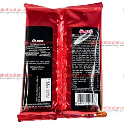 Ülker Krispi Acılı Kraker 50 gr x15 li Koli