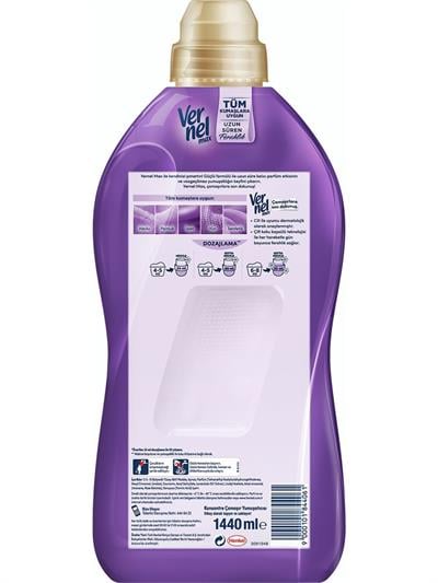 Vernel Max 1440 Ml Yumuşatıcı Lavanta