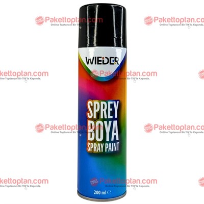 Weider Sprey Boya 200 Ml Siyah
