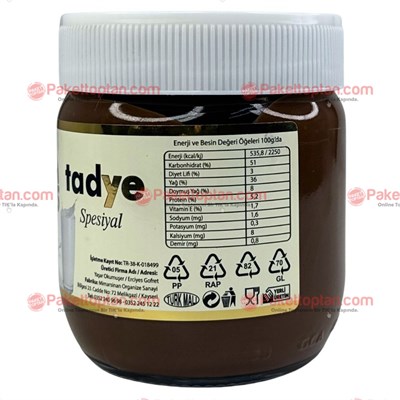Yaşar Erciyes Tadye 350 gr Kakaolu Fındık Kreması