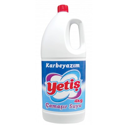 Yetiş Çamaşır Suyu 4 Kg Normal x4 lü Koli