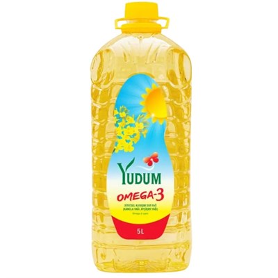 Yudum Omega 3 5 lt Dar Ağız x4 lü Koli