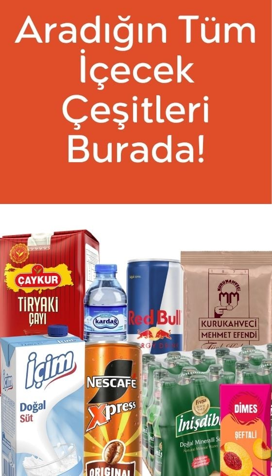 Aradığınız Tüm İçecekler: Sıcak, Soğuk, Granül ve Toz Çeşitleri İşletmenize Özel Fiyatlarla!