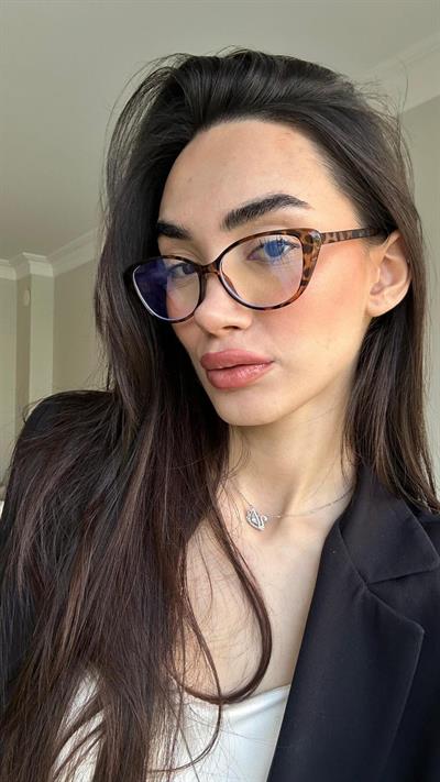 Diana Leopar Cat Eye Slim İnce Çerçeveli Hafif Mavi Işık Korumalı Gözlük | 50 Ekartman |
