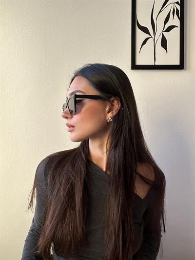 Siyah Cat Eye Güneş Gözlüğü Yeni Sezon