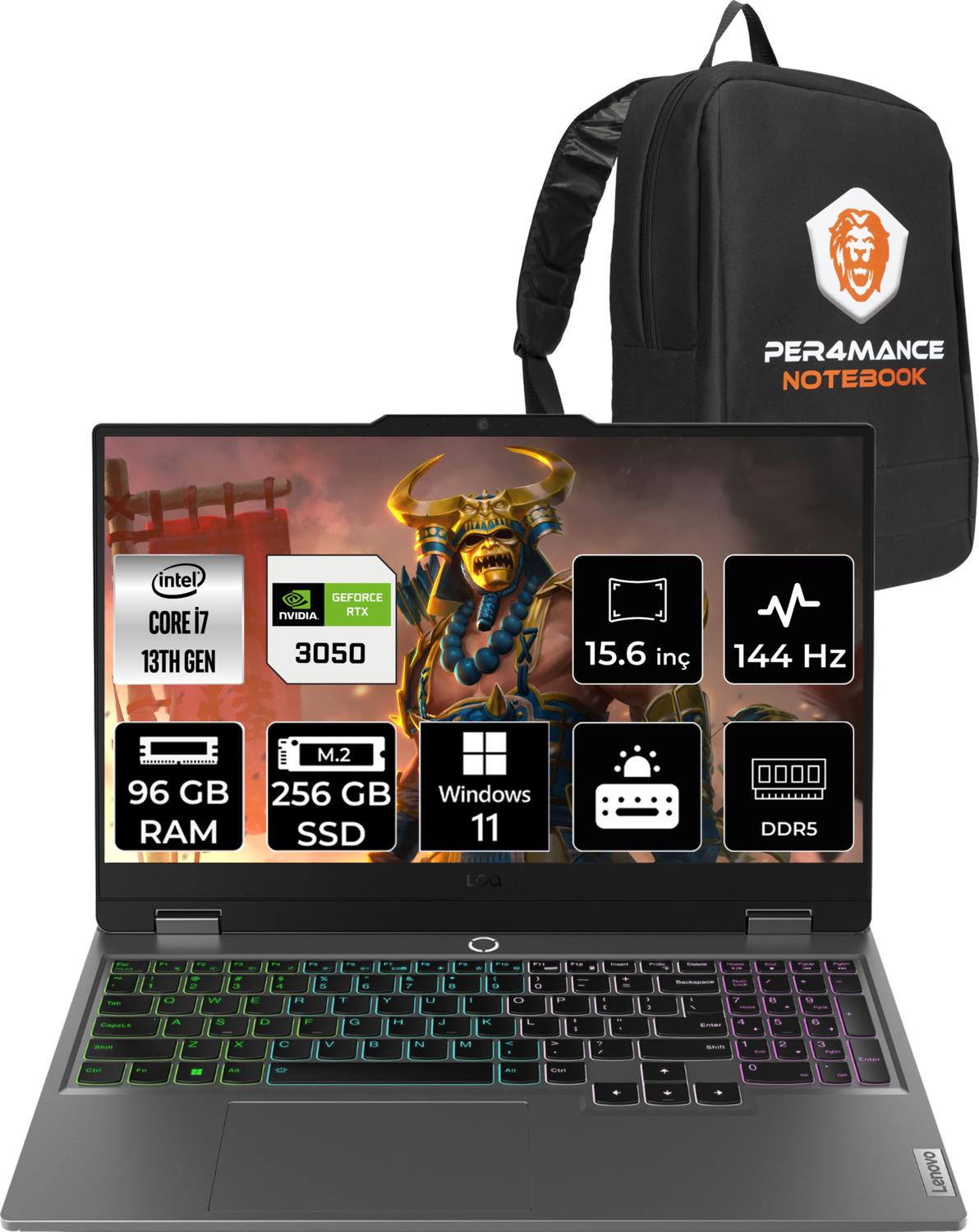 お宝★化石 新品未開封 lenovo G465 4382 250109-8 Lenovo Loq Intel Core I7 13650HX 96GB 256GB SSD RTX3050/6GB 15.6
