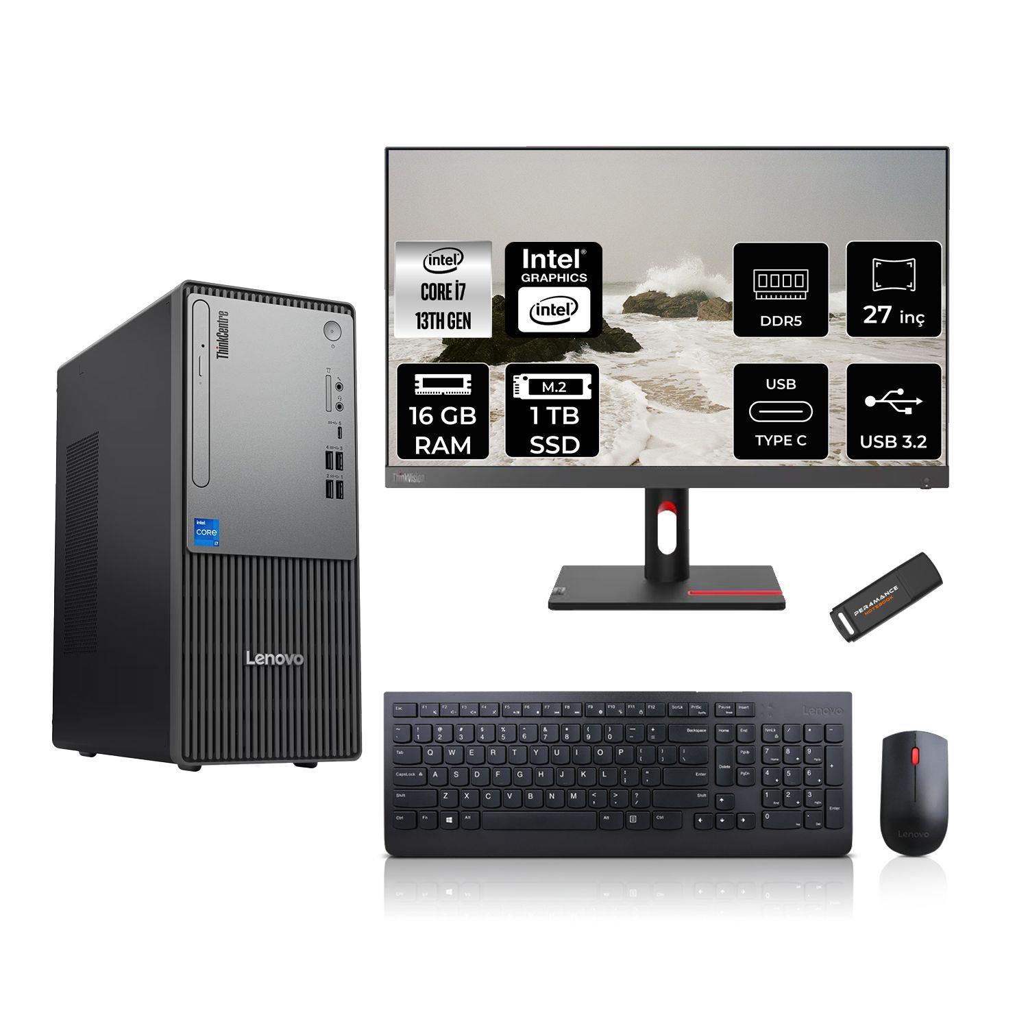 Lenovo Thinkcentre Neo 50T Gen 5 Intel Core I7 13700 16GB 1TB SSD