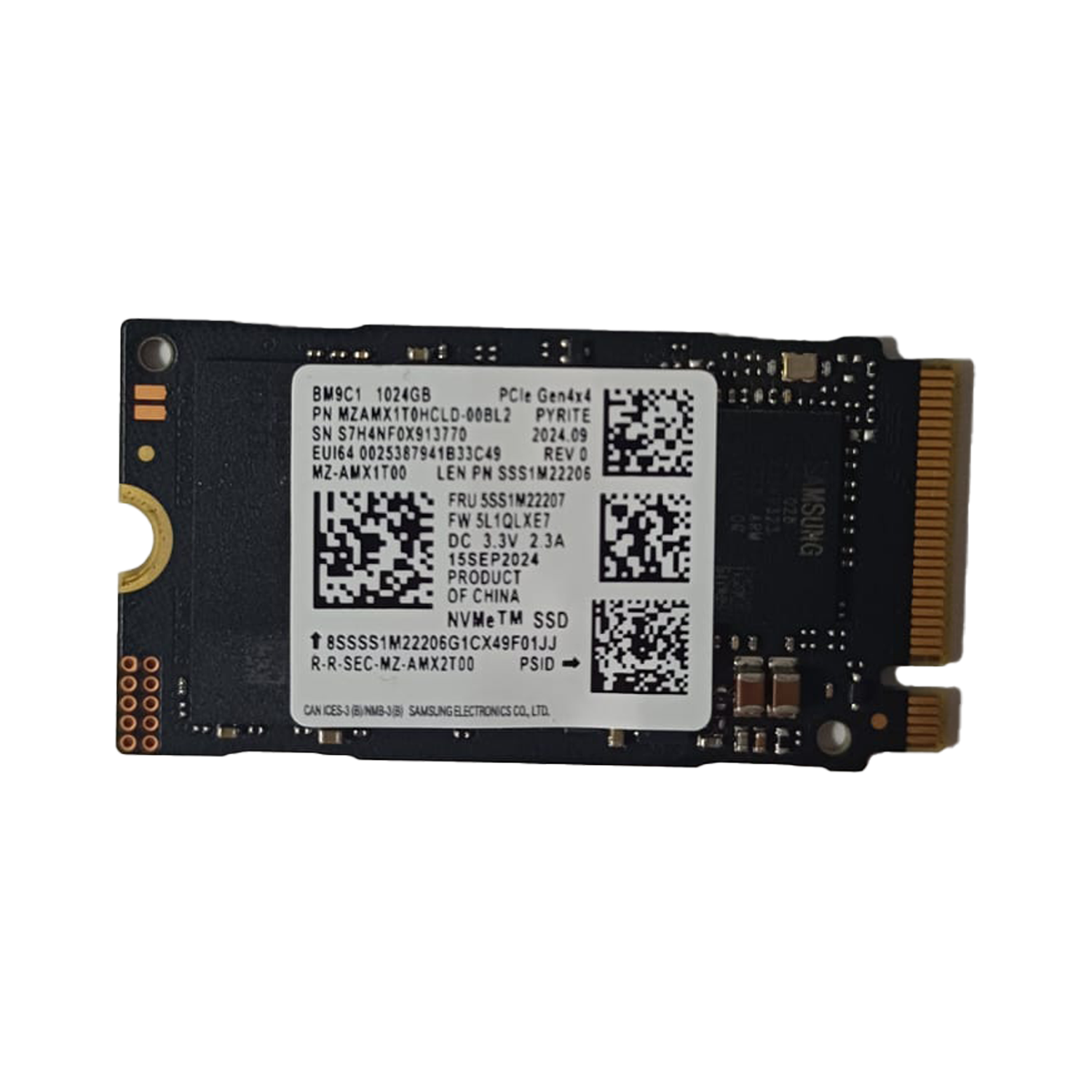 Samsung BM9C1 1TB 2242 M.2 NVMe SSD - OEM [KUTUSUZ] | Per4mance