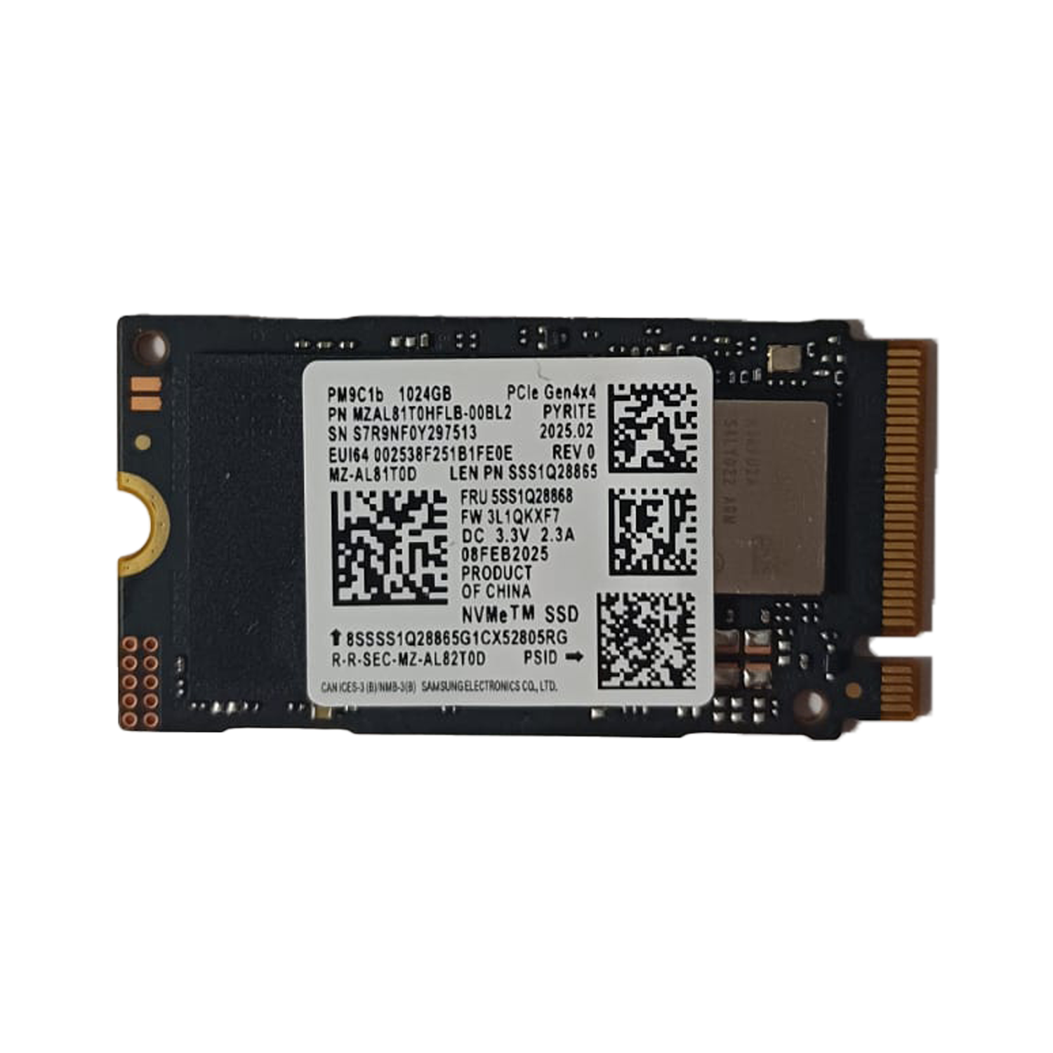 Samsung BM9C1 1TB 2242 M.2 NVMe SSD - OEM [KUTUSUZ] | Per4mance