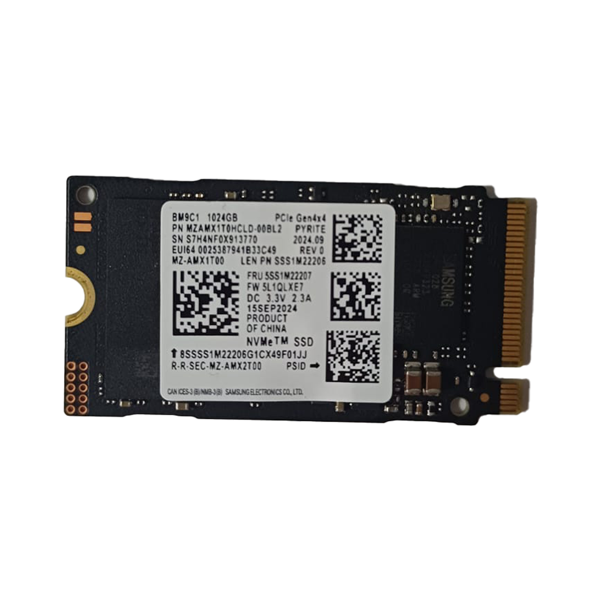 Samsung BM9C1 1TB 2242 M.2 NVMe SSD - OEM [KUTUSUZ] | Per4mance