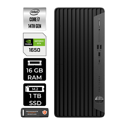 Hp Pro Tower 400 G9 Intel Core I7 14700 16GB 1tb SSD GTX1650/4GB
