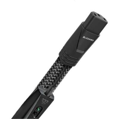 Audioquest Blizzard Low-Z Noise-Dissipation 3-Pole Power Kablo 2 Metre