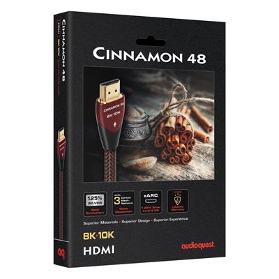 AudioQuest Cinnamon 48G 2.1 8K HDMI Kablo 2 Metre
