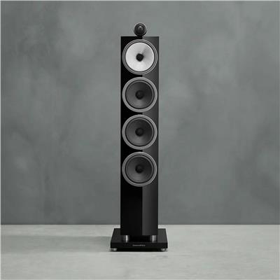 Bowers & Wilkins 702 S3 Tower/Kule Hoparlörler Parlak Siyah Çift