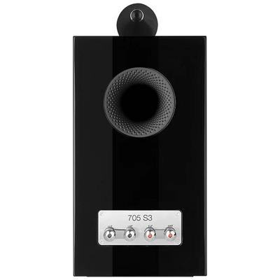 Bowers & Wilkins 705 S3 Bookshelf/Raftipi Hoparlörler Parlak Siyah Çift
