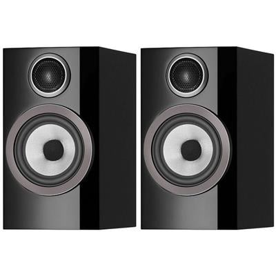 Bowers & Wilkins 707 S3 Bookshelf/Raftipi Hoparlörler Parlak Siyah Çift