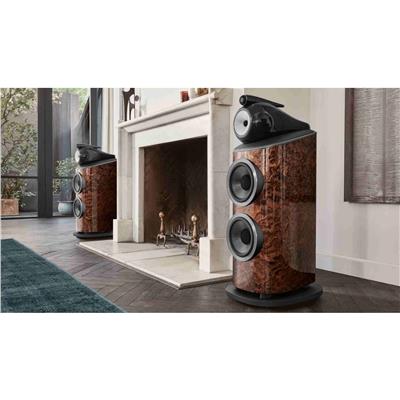 Bowers & Wilkins 801 D4 Signature Tower/Kule Hoparlörler California Burl Gloss Çift
