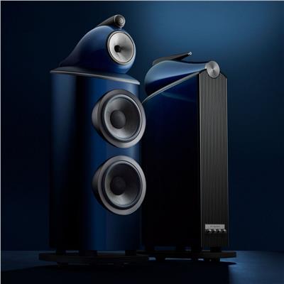 Bowers & Wilkins 801 D4 Signature Tower/Kule Hoparlörler Midnight Blue Metallic Çift