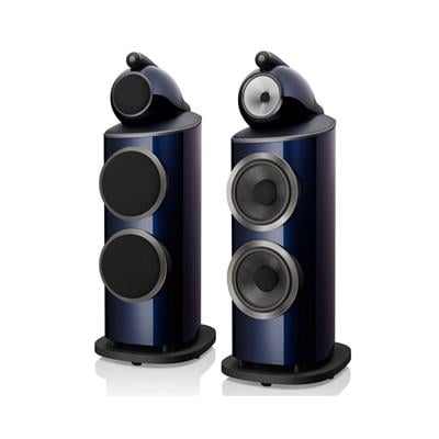 Bowers & Wilkins 801 D4 Signature Tower/Kule Hoparlörler Midnight Blue Metallic Çift