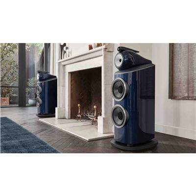 Bowers & Wilkins 801 D4 Signature Tower/Kule Hoparlörler Midnight Blue Metallic Çift