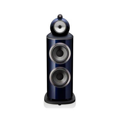 Bowers & Wilkins 801 D4 Signature Tower/Kule Hoparlörler Midnight Blue Metallic Çift