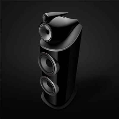 Bowers & Wilkins 801 D4 Tower/Kule Hoparlörler Parlak Siyah Çift