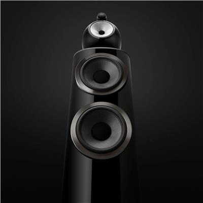 Bowers & Wilkins 801 D4 Tower/Kule Hoparlörler Parlak Siyah Çift