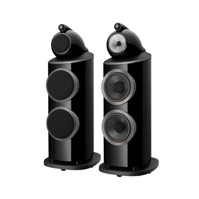Bowers & Wilkins 801 D4 Tower/Kule Hoparlörler Parlak Siyah Çift