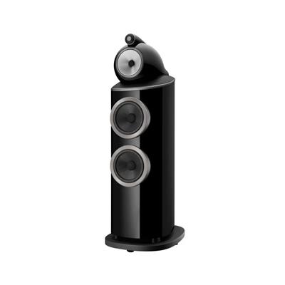 Bowers & Wilkins 802 D4 Tower/Kule Hoparlörler Parlak Siyah Çift Teşhir