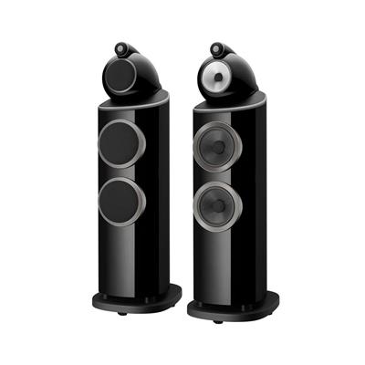 Bowers & Wilkins 803 D4 Tower/Kule Hoparlörler Parlak Siyah Çift