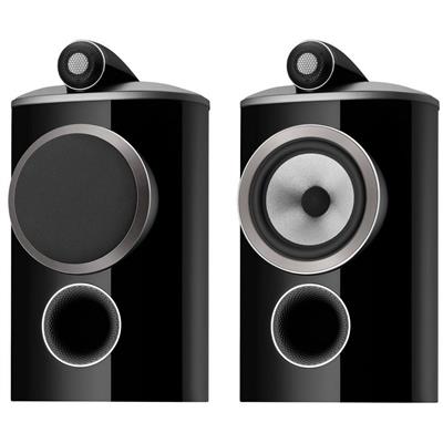 Bowers & Wilkins 805 D4 Bookshelf/Raftipi Hoparlörler Parlak Siyah Çift Teşhir
