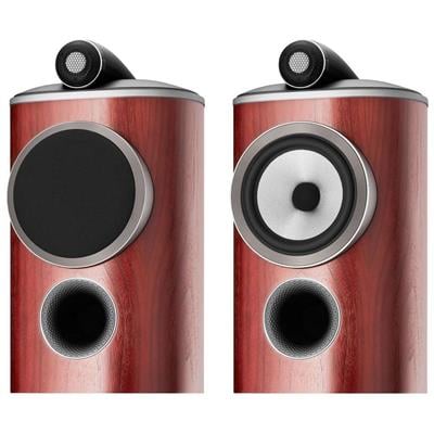 Bowers & Wilkins 805 D4 Bookshelf/Raftipi Hoparlörler Rosenut Çift