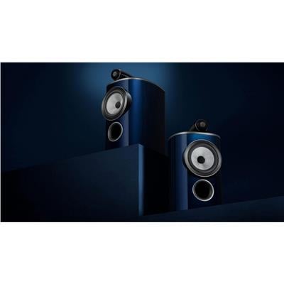 Bowers & Wilkins 805 D4 Signature Bookshelf/Raftipi Hoparlörler Midnight Blue Metallic Çift